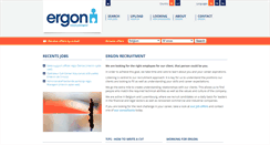 Desktop Screenshot of ergonrecruitment.com